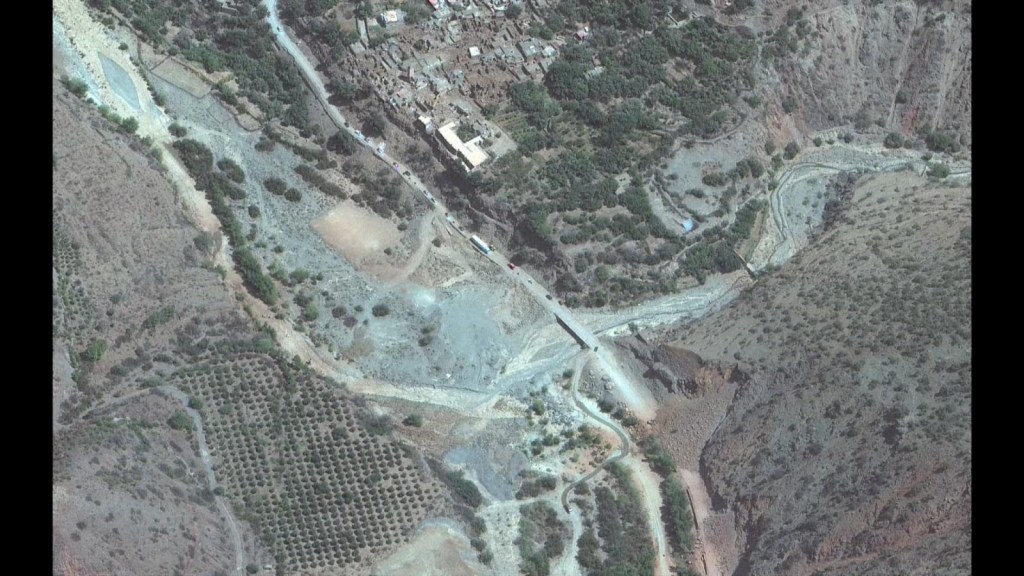 Imágenes satelitales muestran la devastación por terremoto en Marruecos