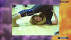 Shakira y la flexibilidad de su cuerpo