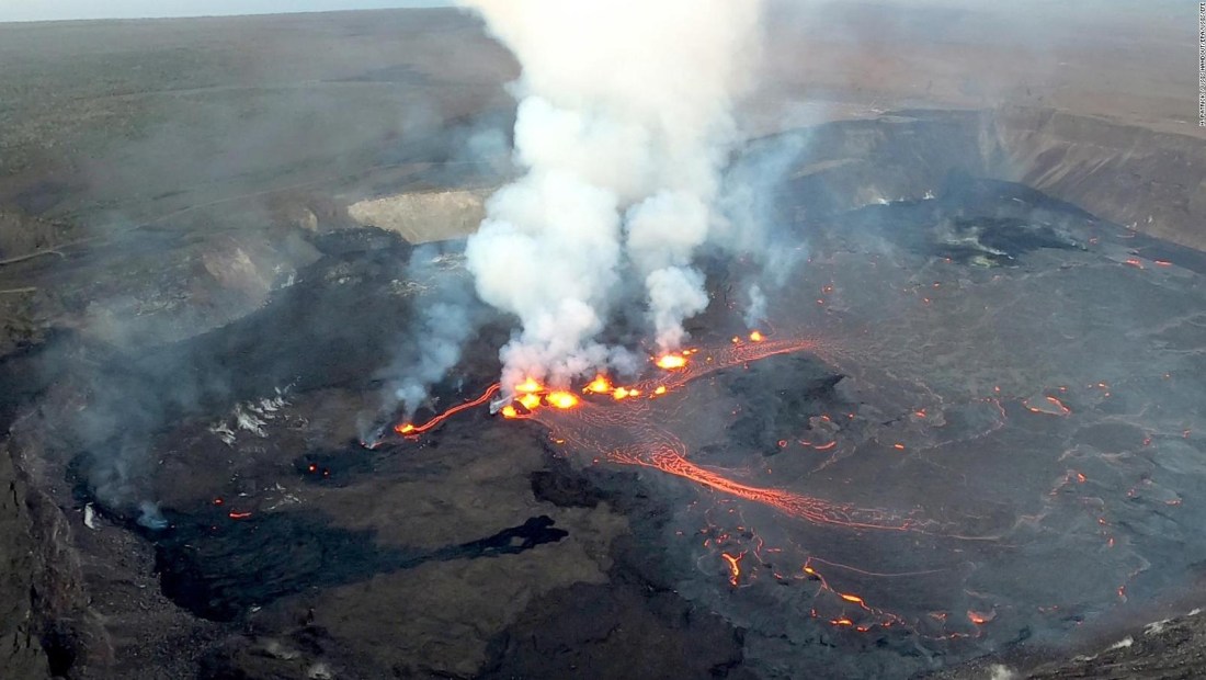 Impactantes imágenes de la erupción del volcán Kilauea