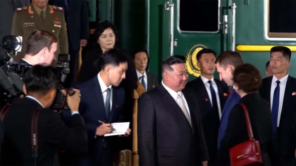Kim Jong Un llegó a Rusia para reunirse con Putin