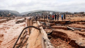 Dron muestra la devastación en Libia tras las inundaciones