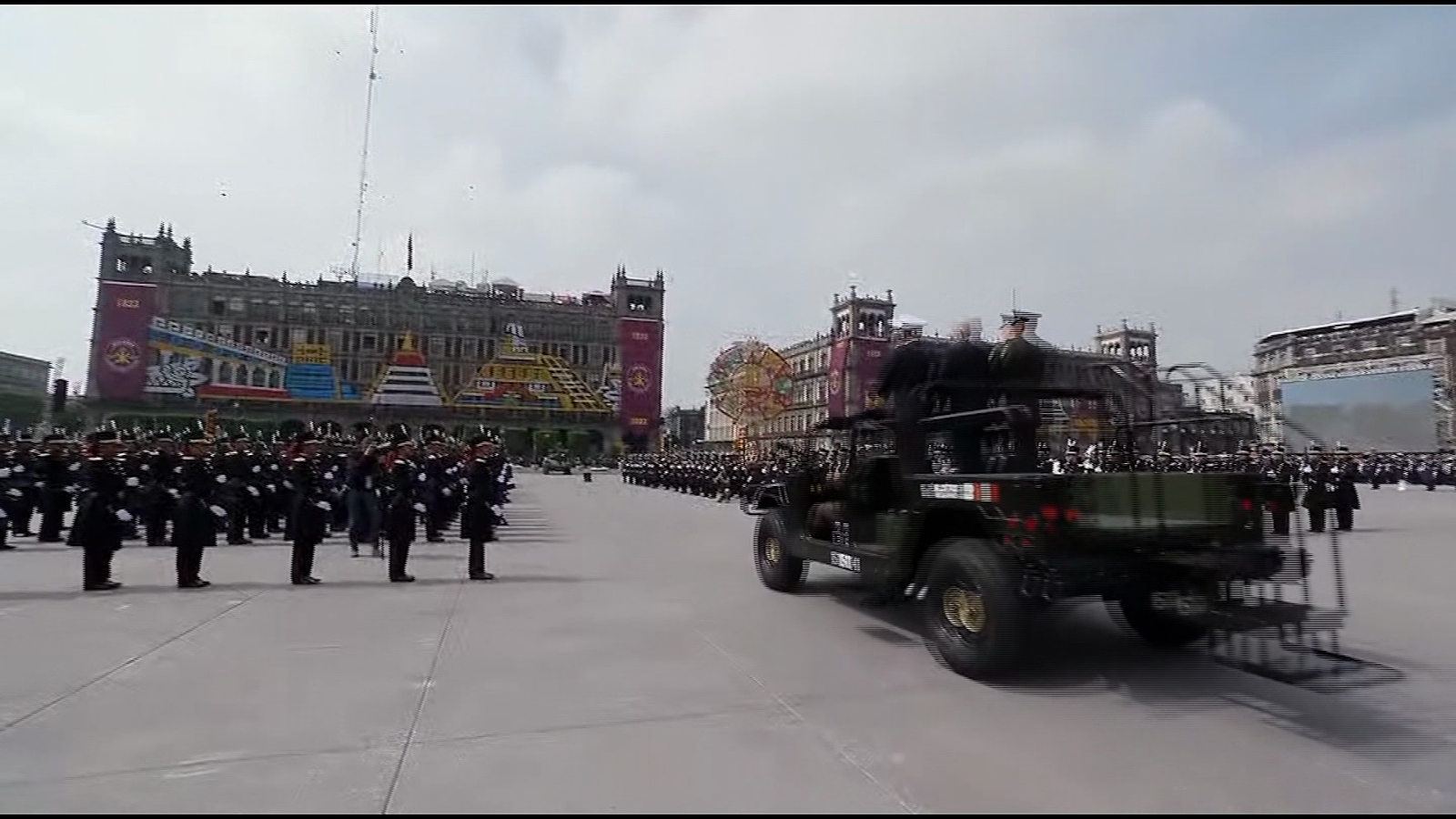 Así se vivió el desfile militar por el aniversario de la Independencia