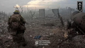 Video muestra a soldados ucranianos liberando una aldea