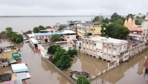 Imágenes impactantes de las inundaciones en India