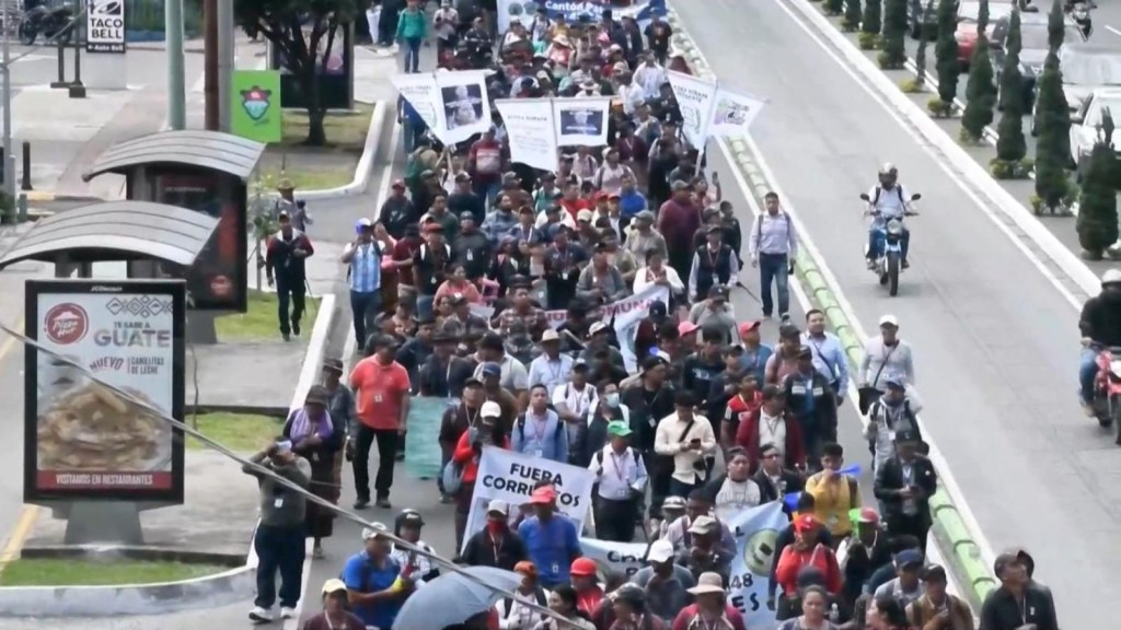 Convocan a paro en Guatemala para pedir renuncia del "trío infernal"