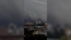 Enormes nubes cubren una ciudad en Brasil