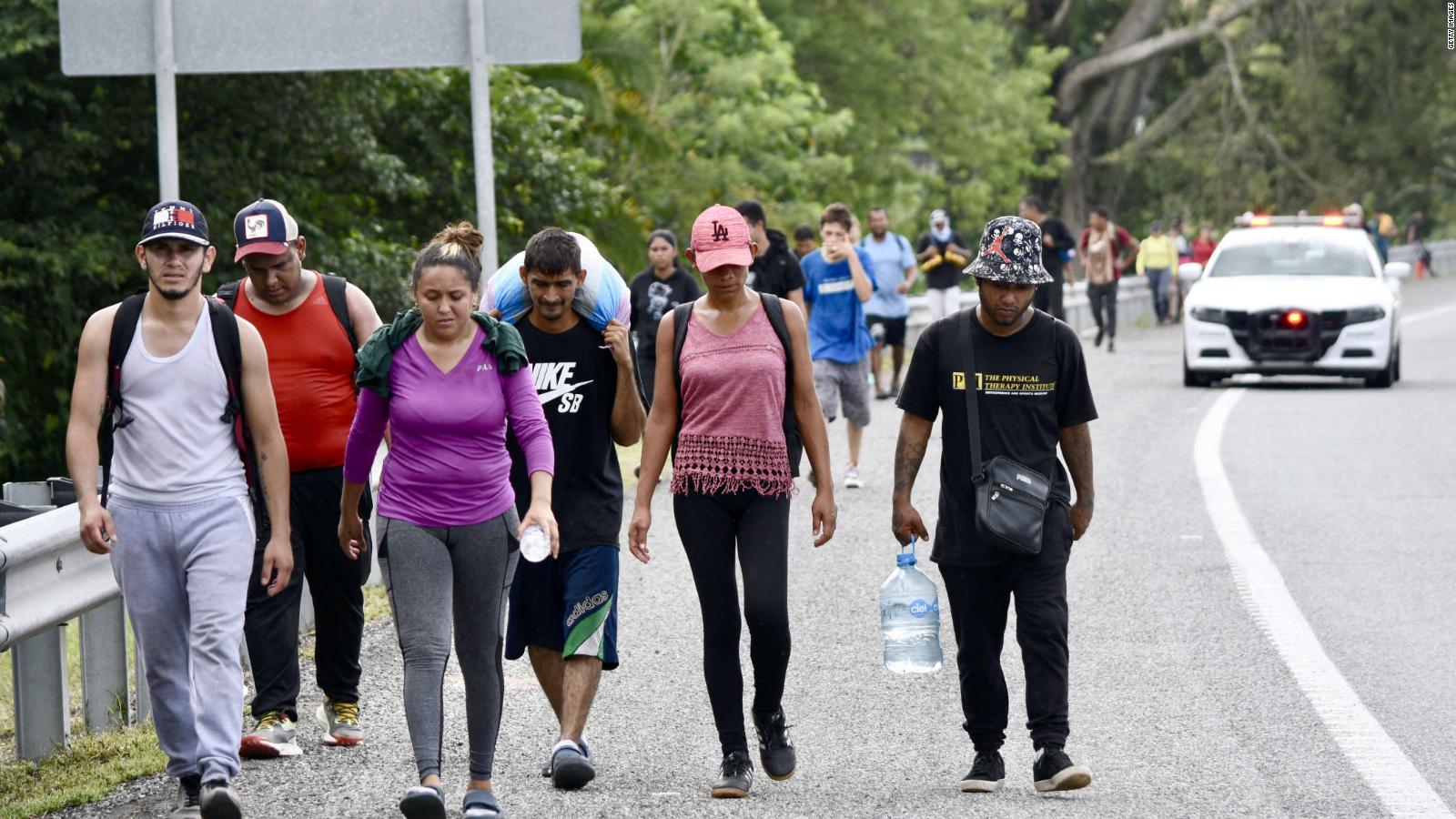 Marcha eterna hacia el norte: el drama de los migrantes que atraviesan  Guatemala y México