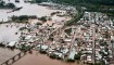 Vista aérea del área afectada por un ciclón extratropical en Muçum, en el estado de Rio Grande do Sul, Brasil, tomada el 5 de septiembre de 2023. (Foto: MATEUS BRUXEL/AGENCIA RBS/AFP vía Getty Images)