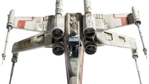 El modelo del Ala-X de "Star Wars" que saldrá a subasta. (Crédito: Heritage Auctions)