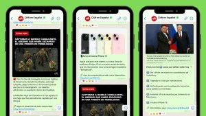 WhatsApp lanza los canales: sigue a CNN en Español para recibir todas las noticias
