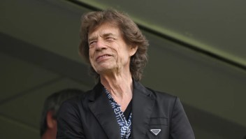 Mick Jagger de la banda The Rolling Stones,