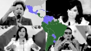 mapa presidentas américa latina