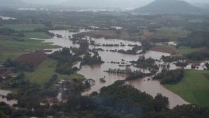 Inundaciones en Brasil.