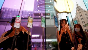 Baja demanda del iPhone 15 en China