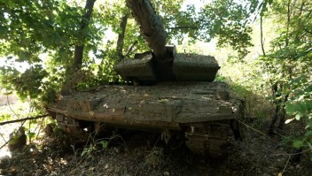¿Sabes cómo es un tanque ucraniano del frente?