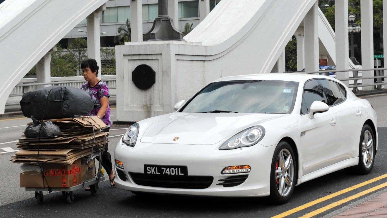 Los precios para ser propietario de un automóvil en Singapur empiezan
en US$ 76.000