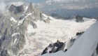 El Mont Blanc registra su altura más baja en dos décadas