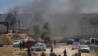 Combatientes de Hamas irrumpen en la frontera Gaza-Israel