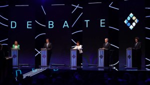 Duras críticas de Milei a Bregman en el debate presidencial