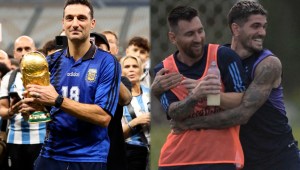 Argentina está listo para su partido ante Paraguay