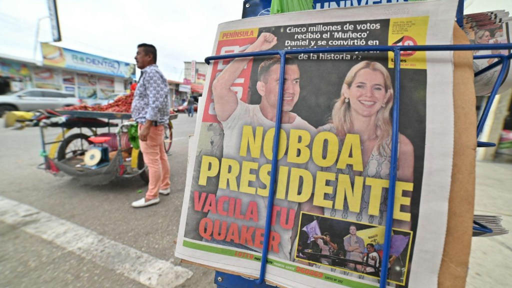 Oposición afirma que fiscalizará al Gobierno de Noboa