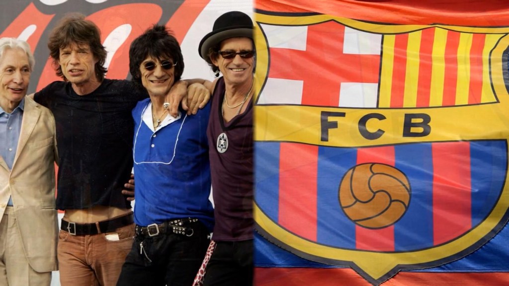 Mick Jagger y los Rolling Stones se unen al FC Barcelona