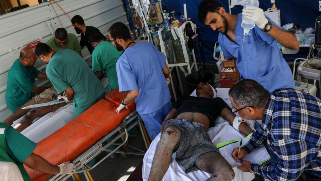 ¿Cuál es la situación de los hospitales en Gaza?