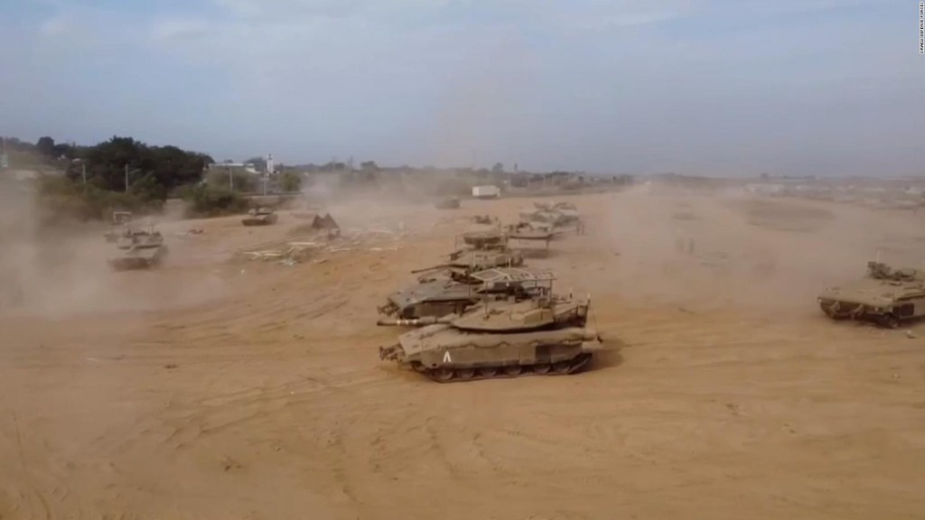 Las fuerzas terrestres israelíes están dentro de Gaza