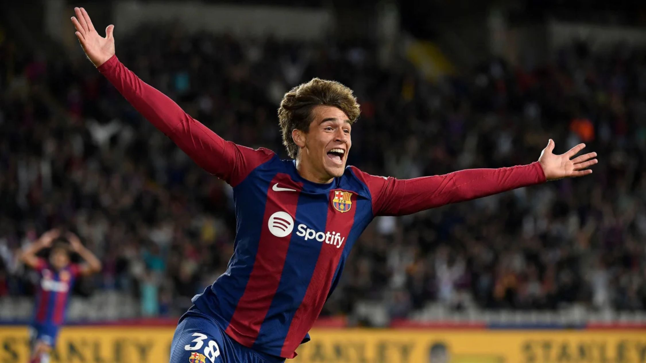 Jugador del barca joven