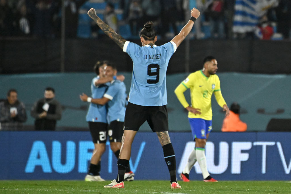 Cómo salio Uruguay vs Brasil por Eliminatorias 2026: goles