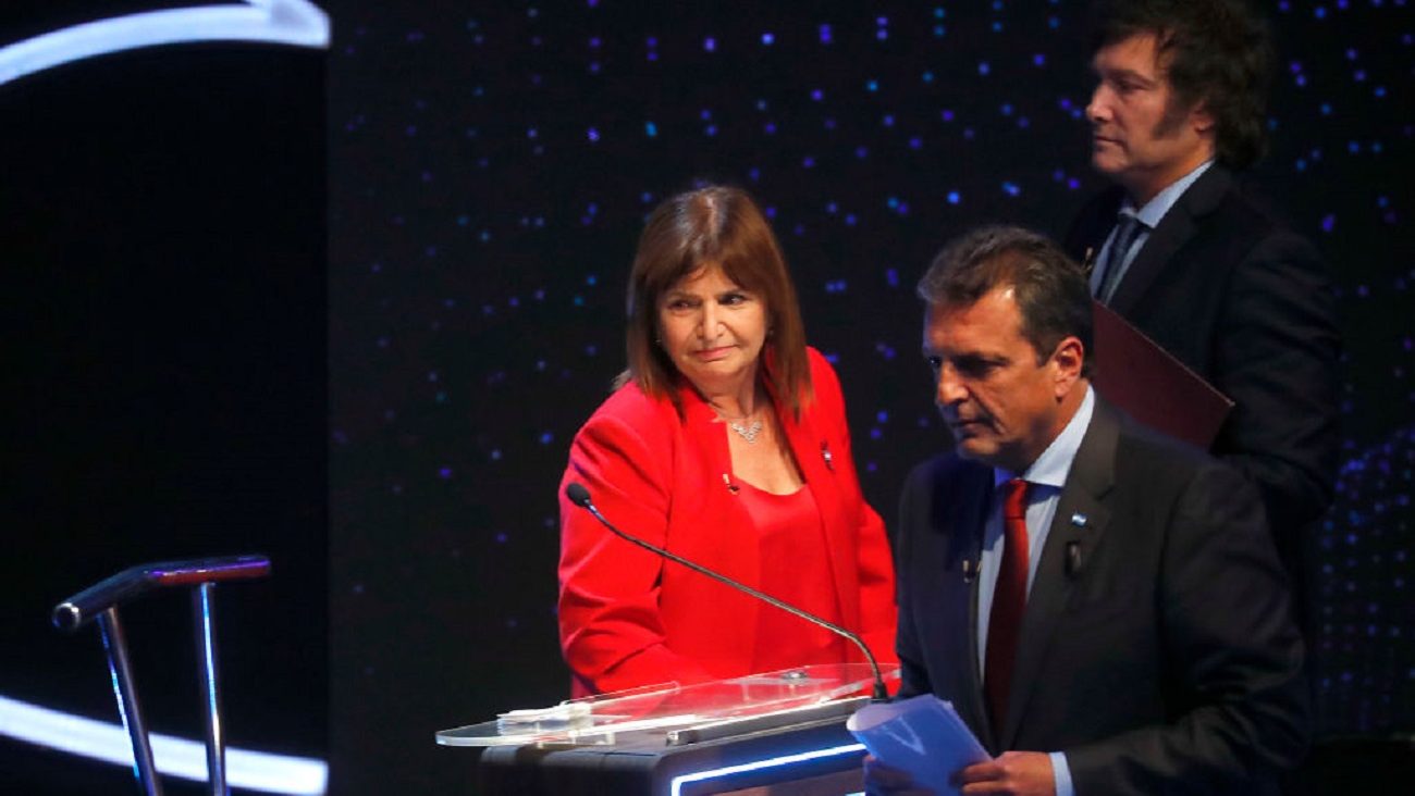 Los candidatos realizaron el segundo debate presidencial en Argentina, antes de las elecciones del 22 de octubre.