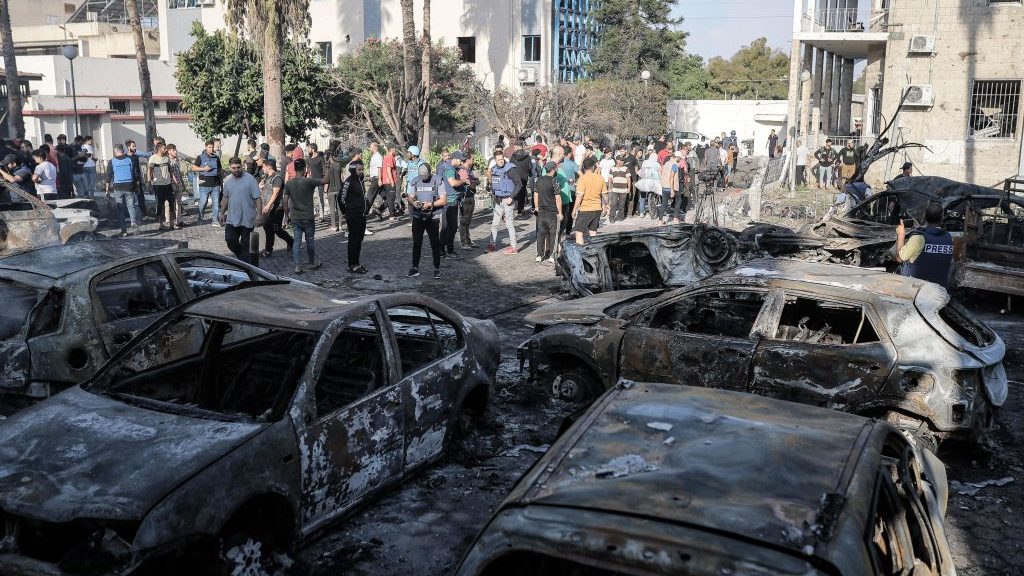Colombia, Argentina y Chile condenan la explosión en el hospital árabe Al-Ahli en Gaza