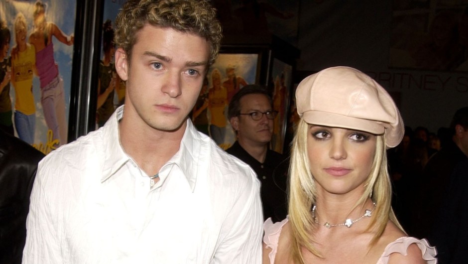 Justin Timberlake y Britney Spears en 2002. (Steve Granitz/WireImage/Getty Images)
