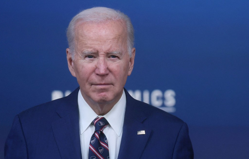 El presidente Joe Biden ofrece una conferencia de prensa en la ciudad de Washington este lunes. (Crédito: Leah Millis/Reuters/ARCHIVO)