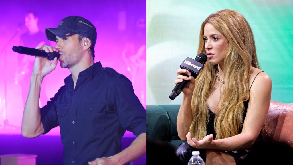Enrique Iglesias Shakira Billboard Getty