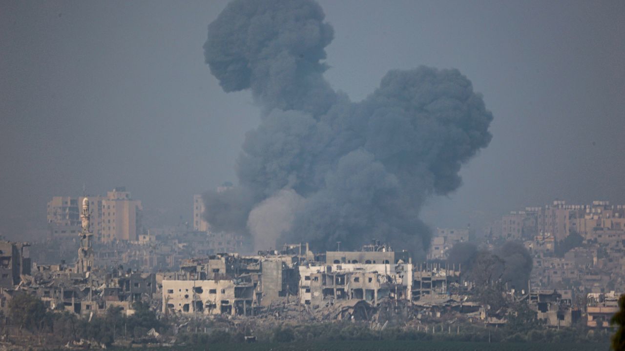 Israeli ground forces inside Gaza, a military spokesman confirmed