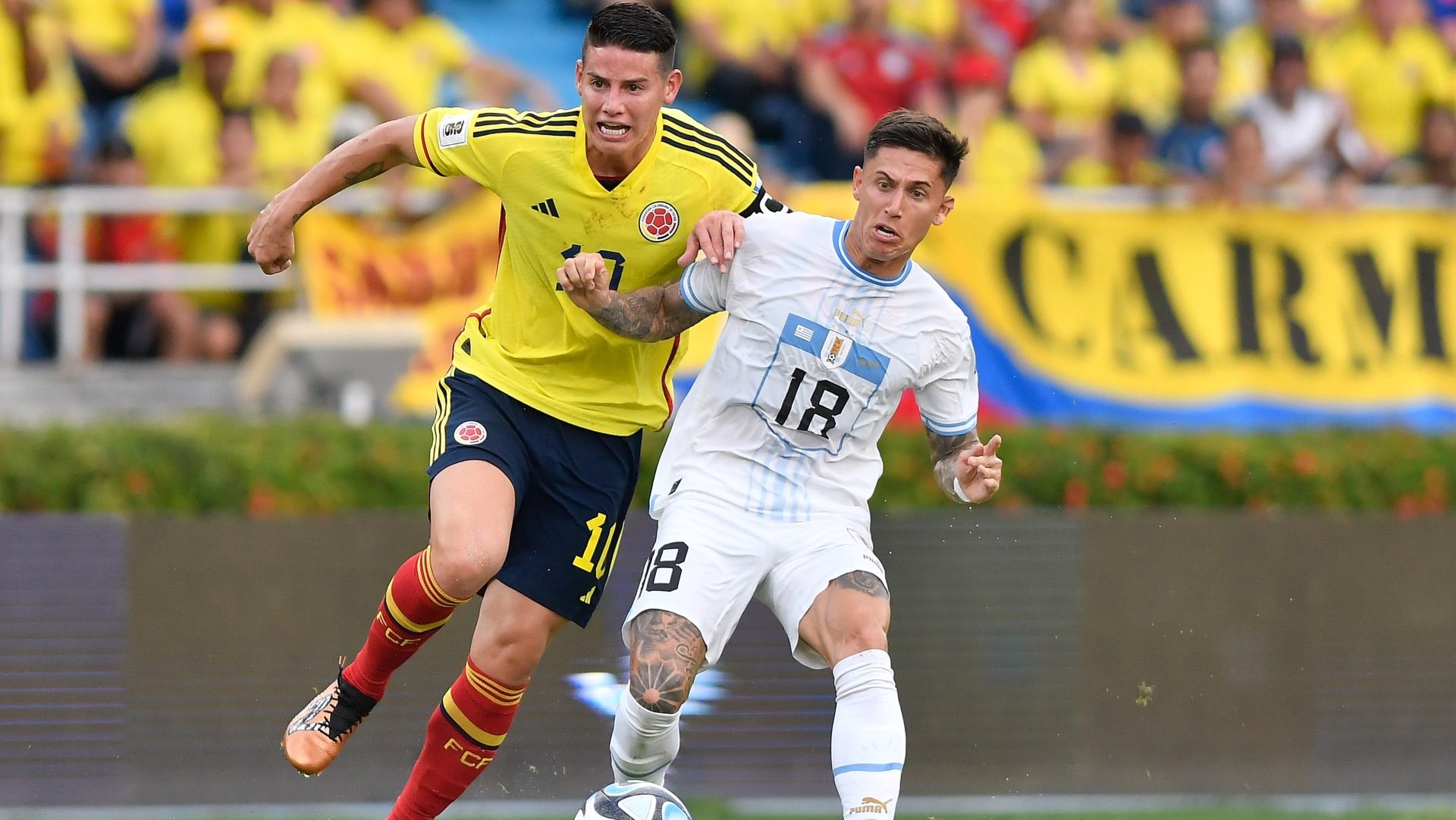En vivo: Colombia vs. Uruguay - Eliminatorias Sudamericanas 