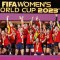 Las jugadoras de España celebran tras ganar el Mundial femenino. (Catherine Ivill/Getty Images)