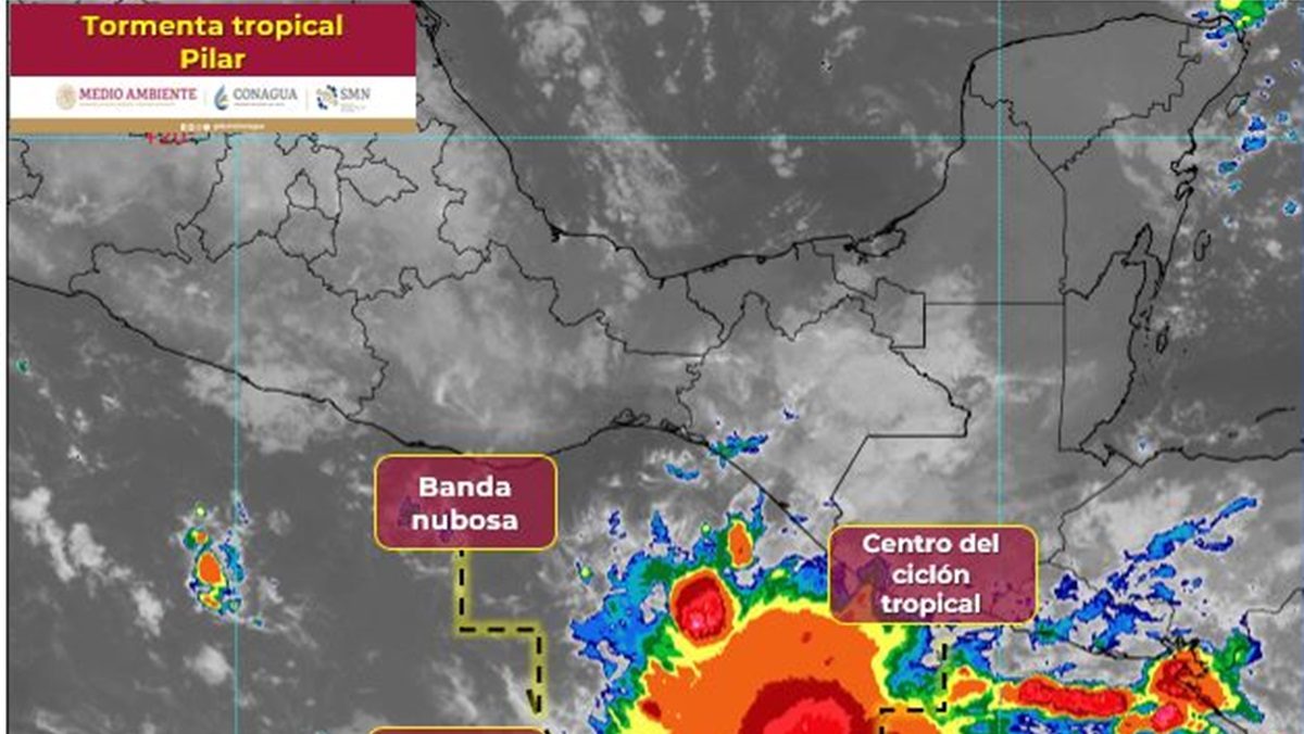 Trayectoria de la tormenta tropical Pilar: a dónde se dirige y qué países y  estados amenaza