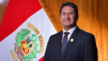 Vladimir Cerrón, líder del partido Perú Libre.