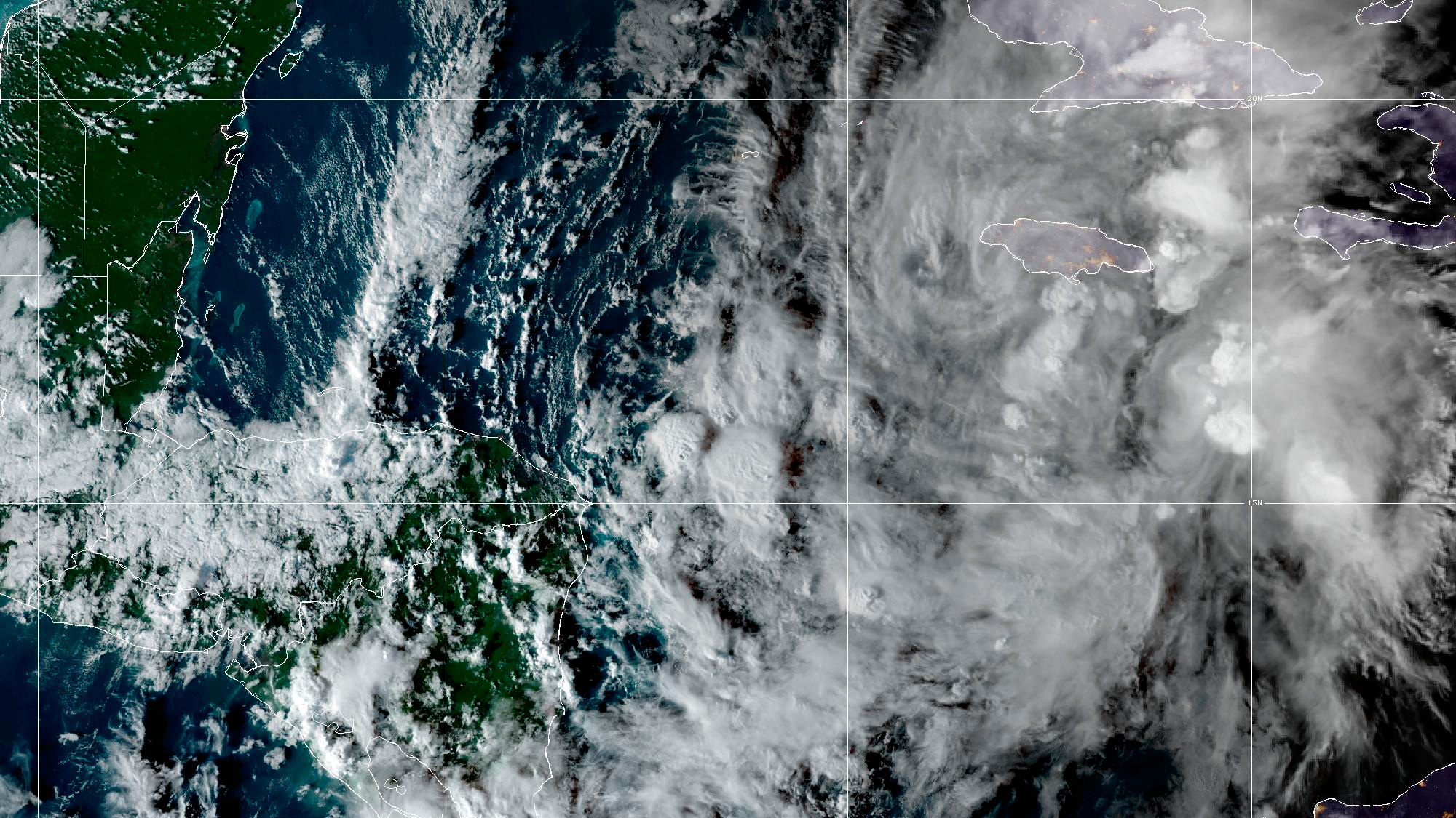 Potential Tropical Cyclone Twenty Two Forms In The Caribbean According To The Us National 0783