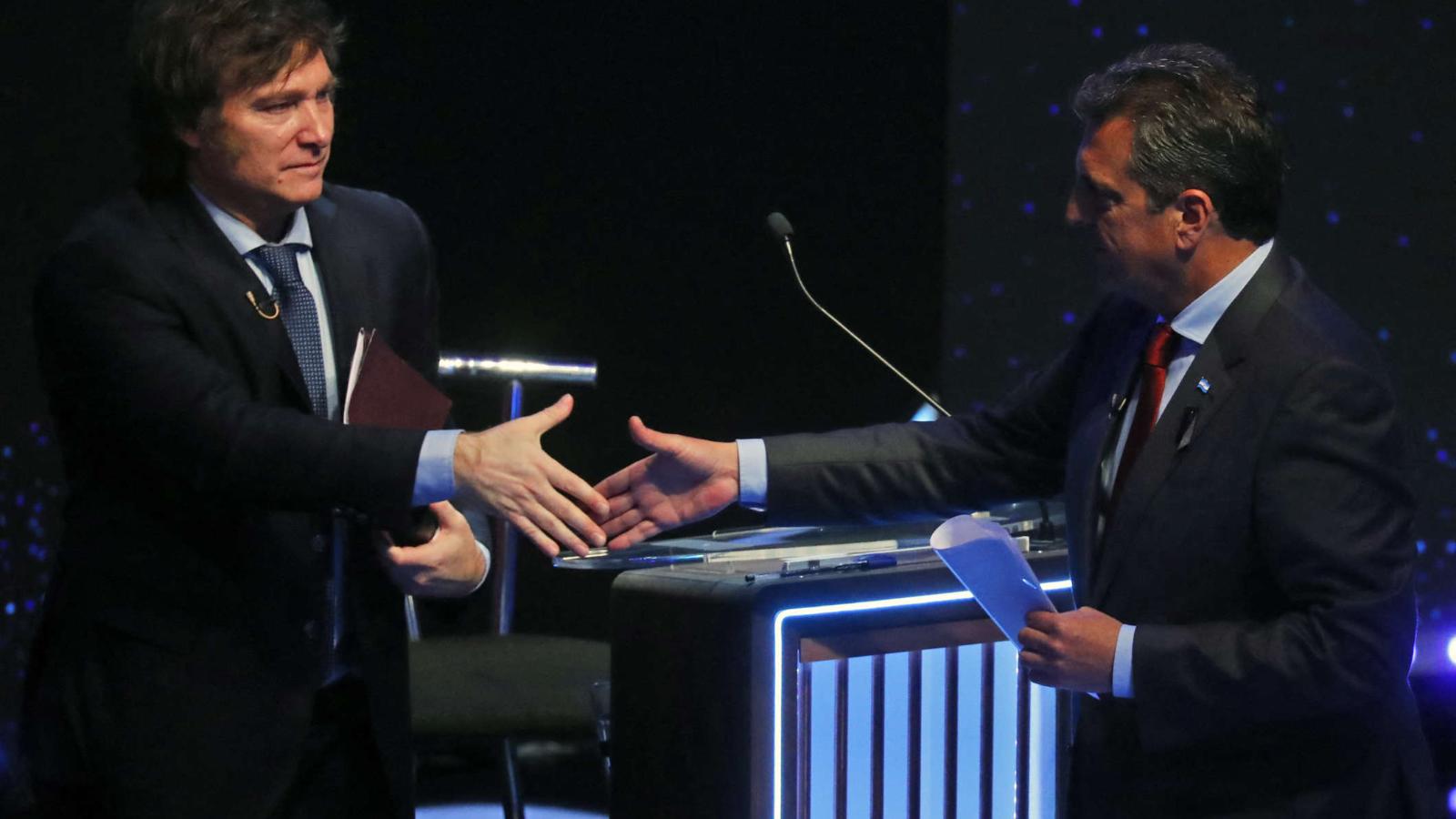 Llega el último debate presidencial en Argentina