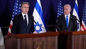 Blinken se reúne con Netanyahu en Tel Aviv