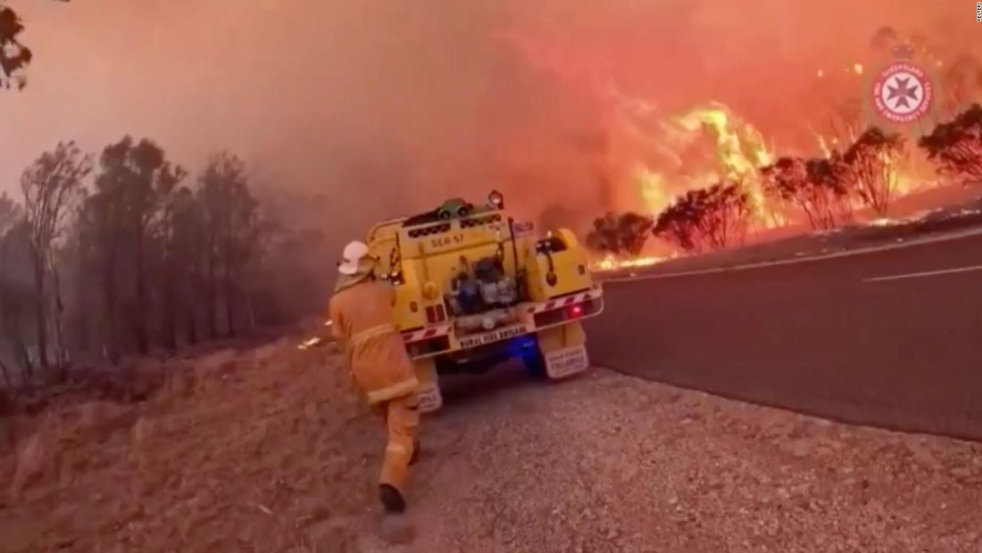 Al menos dos muertos por los incendios forestales en Australia