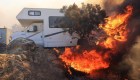 Miles de evacuados por incendio forestal en California