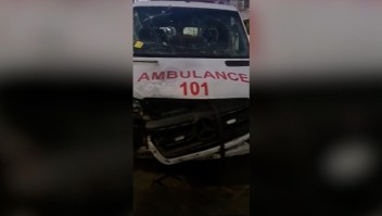 Así se vivieron los minutos tras el ataque de Israel a ambulancia