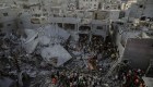 Gran explosión en un campo de refugiados del centro de Gaza