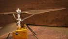 El helicóptero de la NASA sobrevuela Marte y toma imágenes áreas del suelo