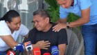 La emoción de Luis Manuel Díaz tras su liberación