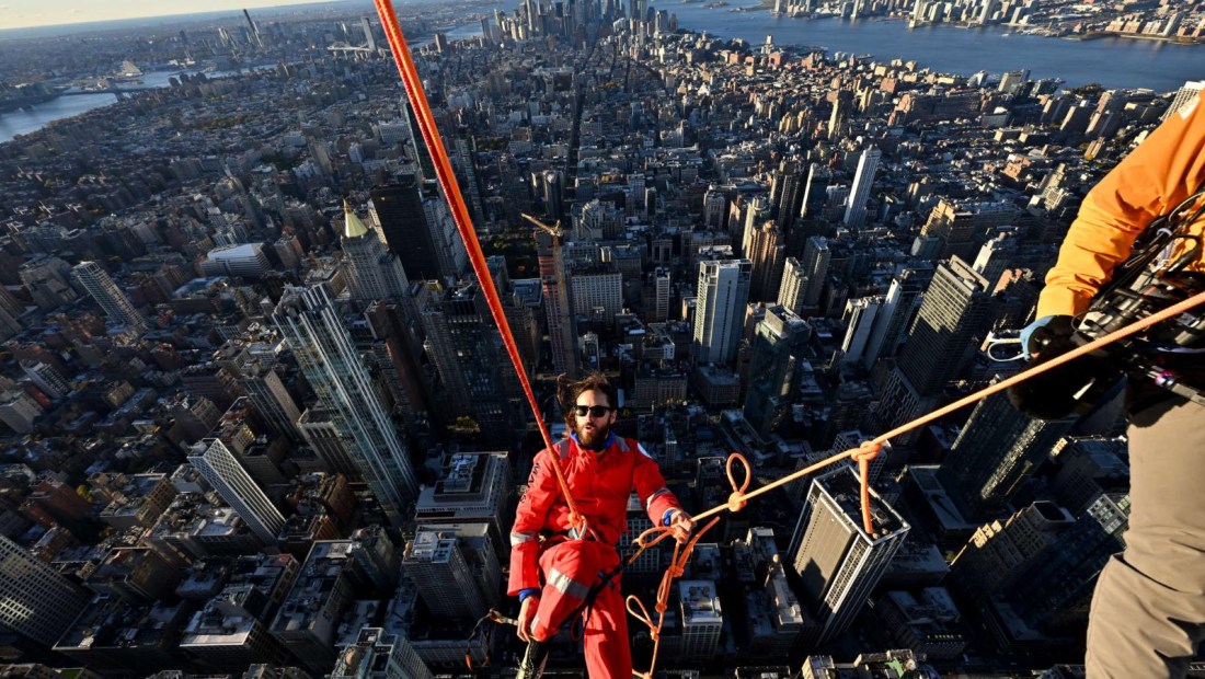 El motivo por el que Jared Leto escaló el Empire State Building